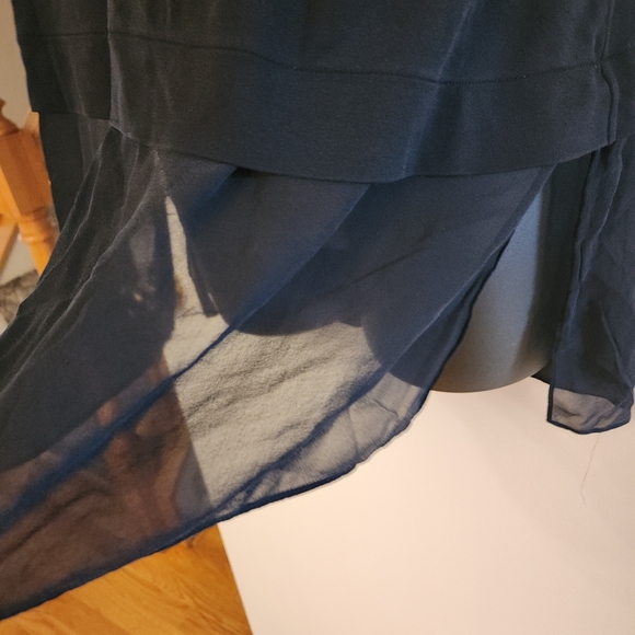 Eileen Fisher Silk Sleeveless Tunic Tank Top - Picture 11 of 13